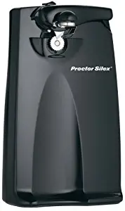 Proctor Silex Plus 76371P Extra-Tall Can Opener, Black