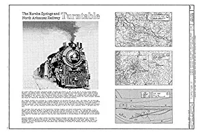 HistoricalFindings Photo: Eureka Springs & North Arkansas Railroad,Highway 23,Carroll County,AR,HAER