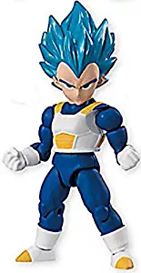 Dragon Ball Super 66 Action Dash Saiyan Vegeta SSGSS Character Mini Action Toy Figure approx. 66mm / 2.6"in