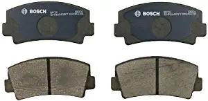 Bosch BP76 QuietCast Premium Semi-Metallic Disc Brake Pad Set For Select Ford Courier; Mazda 616, 618, B1600, B1800, B2000, Rotary Pickup, RX-2, RX-4, RX-7 + More; Front