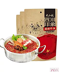 Sichuan impression semi-solid hot pot Mala spicy base material 220g 四川印象麻辣牛油火锅底料