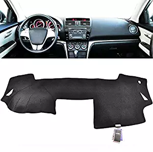 XUKEY Dashboard Cover for Mazda 6 2009 2010 2011 2012 Dash Cover Mat