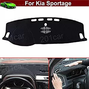 Kaitian 1pcs Premium DashMat Dash Carpet Original Dash Covers Dashboard Cover Custom Fit for Kia Sportage 2016 2017 2018 2019