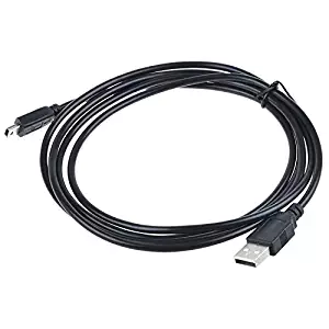 AT LCC USB Cable Data PC/Charging Charger Cable Cord Lead for Cobra CDR 840 CDR840HD Drive HD Dash Cam 1080P FHD Camera