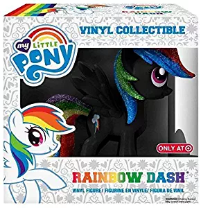 Funko My Little Pony Rainbow Dash Exclusive Vinyl Figure [Black Glitter]
