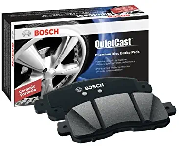 Bosch BC375 QuietCast Premium Ceramic Disc Brake Pad Set For Ford: 1986-1993 Bronco, 1987-1993 E-150 Econoline, 1987-1993 E-150 Econoline Club Wagon, 1988-1993 F-150; Front