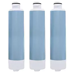 Replacement Water Filter Cartridge for Samsung Refrigerator Models RF323TEDBSR / RS25J500DBC (3 Pack)