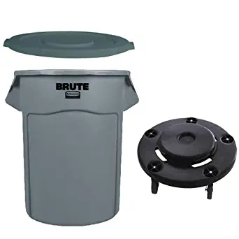 Round Rubbermaid Brute Combo - 55 Gallon