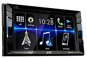 JVC KW-V230BT Multimedia Receiver 6.2" WVGA Clear Resistive Touch Panel/Bluetooth/13-Band EQ