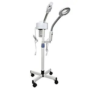 2 in 1 Facial Steamer With 5X Magnifying Lamp For Salon Spa Beauty (2 in 1 facial steamer)