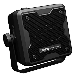 Uniden (BC23A) Bearcat 15-Watt Amplified External Communications Speaker. Durable Rugged Design, Perfect for Amplifying Uniden Scanners, CB Radios, and Other Communications Receivers.