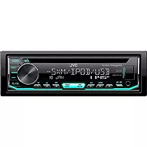 JVC KD-R690S CD Receiver Featuring Front USB/AUX Input/Pandora/SiriusXM Ready/Variable Illumination