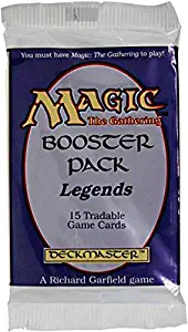 Magic the Gathering Legends Booster Pack 15 cards