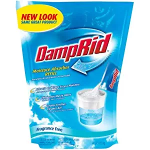 DampRid Moisture Absorber Refill Bag, Fragrance Free, 42 Oz - 1 Pack