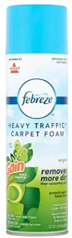 Bissell Febreze Gain Scent Heavy Traffic Carpet Foam, 22 Ounce