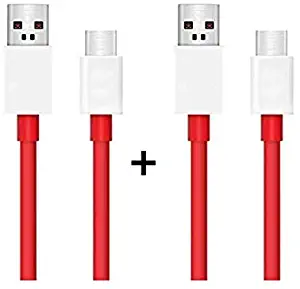 for OnePlus Cable 3/3t/5/5t/6/6t/7/7t Pro Cable 3.3 Feet Data Cable Warp Dash Charge Cable for One Plus 3 3t 5 5t 6 Charging [Compact Trangle-Free] (Oneplus 3/3T/5/5T/6/7) (2 Packs)