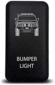 CH4x4 Push Switch for Toyota FJ Cruiser - Bumper Lights Symbol - Amber Led