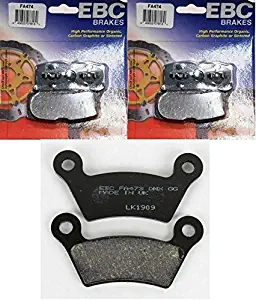 EBC Front + Rear Brake Pads (3 Sets) 2010-2012 Can-Am for Spyder RT (SM5)