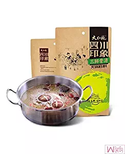 Sichuan impression seafood clear soup hot pot base material 260g 四川印象三鲜清汤火锅底料