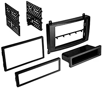 Carxtc Stereo Install Dash Kit Single and Double Din Fits Mercedes-Benz Sprinter 2007-2018