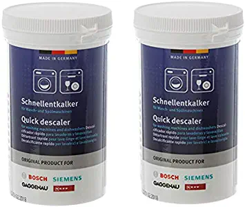 Bosch 00311918 Quick Descaler for Washing Machines and Dishwashers 2-Pack