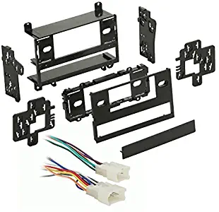 Metra 99-8100 Single/Double DIN Dash Kit + Harness for Select 1987-1993 Toyota