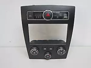 07 08 Hyundai Tiburon Climate Control Radio Dash Bezel