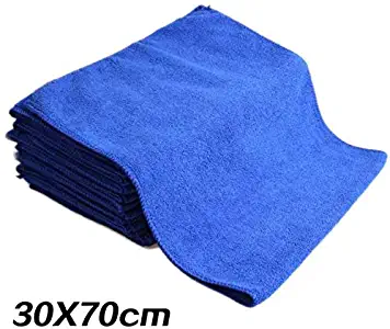Clean Polish Cloth,Car Wash Waxing Polishing and Drying Towel Cleaning Towel Car Auto Wash Dry,5pcs 30 * 70cm Soft Microfiber