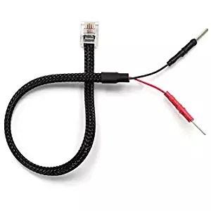 Radar Mount Mirror Wire Power Cord for Escort Radar Detectors With Inline Fuse RJ11 (3005201)