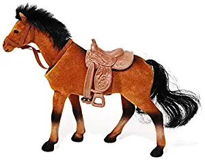 Batty Bargains Majestic Bobblehead Horse with Dashboard Adhesive (Brown)