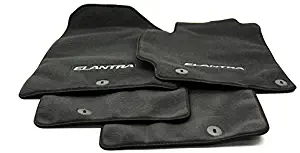 Genuine 2017-2018 Hyundai Elantra Sedan Black Floor Mats