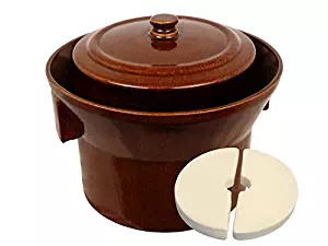 5 L (1.3 Gal) K&K Keramik German Made Fermenting Crock Pot Kerazo FORM_1