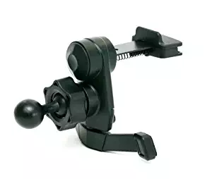 i.Trek GPS air vent mount with metal spring clips compatible with Garmin Nuvi GPS