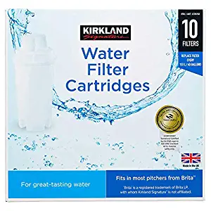 Kirkland Signature Water Filter Cartridge (Fits And Performs In Pitchers from Brita and PUR)