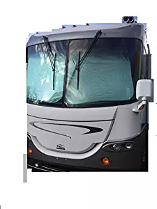 Newport West RV Motorhome Collapsible Sunshade Class A LARGEST MADE -(2 panel shade) 2 qty. 50" x 42" total 100" wide