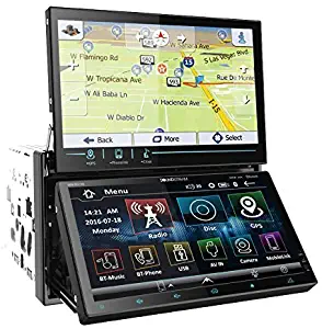 Soundstream VRN-DD7HB Double DIN Bluetooth In-Dash Car Stereo Receiver (Renewed)