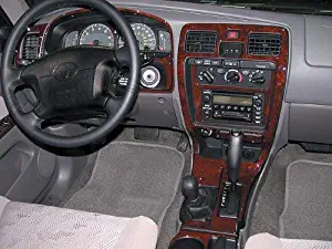 Toyota 4RUNNER 4 RUNNER 4WD SR5 INTERIOR BURL WOOD DASH TRIM KIT SET 1999 2000 2001 2002