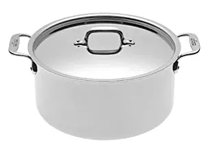 All-Clad 5508 Stainless Steel Stockpot Cookware, 8-Quart, Silver