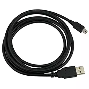NiceTQ Replacement USB Data Transfer Sync Cord Cable for Falcon Zero F360+ HD DVR Dual 1080P 3.5-Inch Color TFT Rear View Mirror LCD Dash Cam