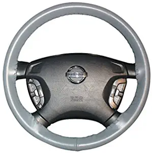 Universal Size AXX Wheelskins Original One Color Genuine Leather Steering Wheel Covers Color:Oak