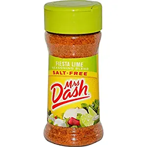 Mrs. Dash Seasoning Blend, Fiesta Lime, 2.4 oz (Pack of 3)