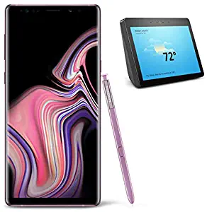 Samsung Galaxy Note 9 Unlocked Phone 512GB, Lavender Purple with All-new Echo Show (2nd Generation)