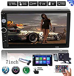 LFJNET Best Choice HD 7" Double 2Din Bluetooth Car Stereo Radio FM/MP5 Player Touch Screen in-Dash