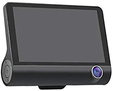 Semoic Car DVR 3 Cameras Lens 4.0 Inch Dash Camera Dual Lens with Rearview Camera Video Recorder Auto Registrator Dvrs Dash Cam