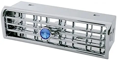 United Pacific Freightliner Century Heater A/C Vent/Chrome Plastic Dash Vent Grill/Blue