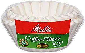 Melitta Basket Coffee Filters, White Paper, 3.2 Ounce