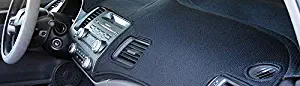 TMB Custom Fit Soft Poly Fiber Dashboard Cover for Hyundai (Sonata 2016-2019 All Models incl. Hybrid, Black)