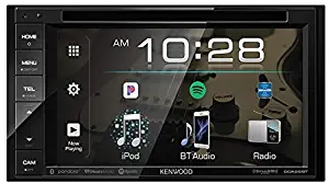 Kenwood DDX26BT Double DIN SiriusXM Ready Bluetooth in-Dash DVD/CD/AM/FM Car Stereo Receiver w/ 6.2" Touchscreen (Renewed)