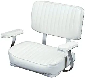 Wise 8WD4000-710 Deluxe Helm Chair with Arm Rests, White