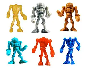 A&A Warbots - Tiny Robot Toy Figures - Lot of 50